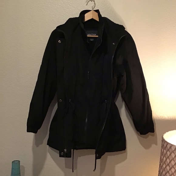 Nautica Black Double Layer Jacket - Picture 3 of 5